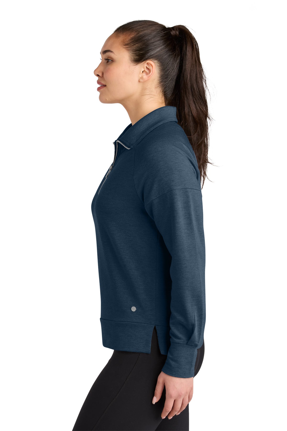RiverBlNv OGIO Women's Luuma 1/2-Zip LOG814