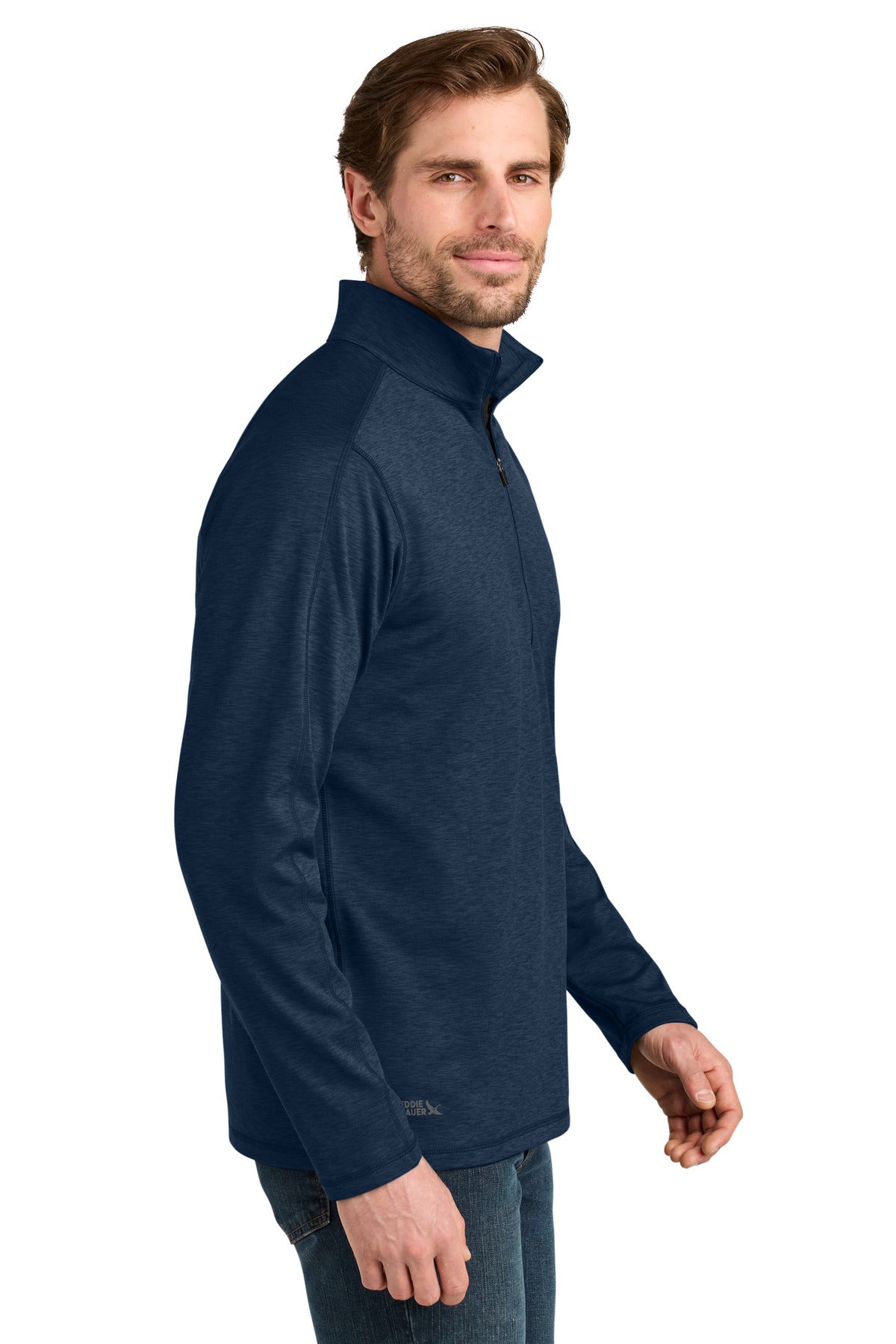 RiverBlNvH Eddie Bauer Adventurer 1/4-Zip EB120