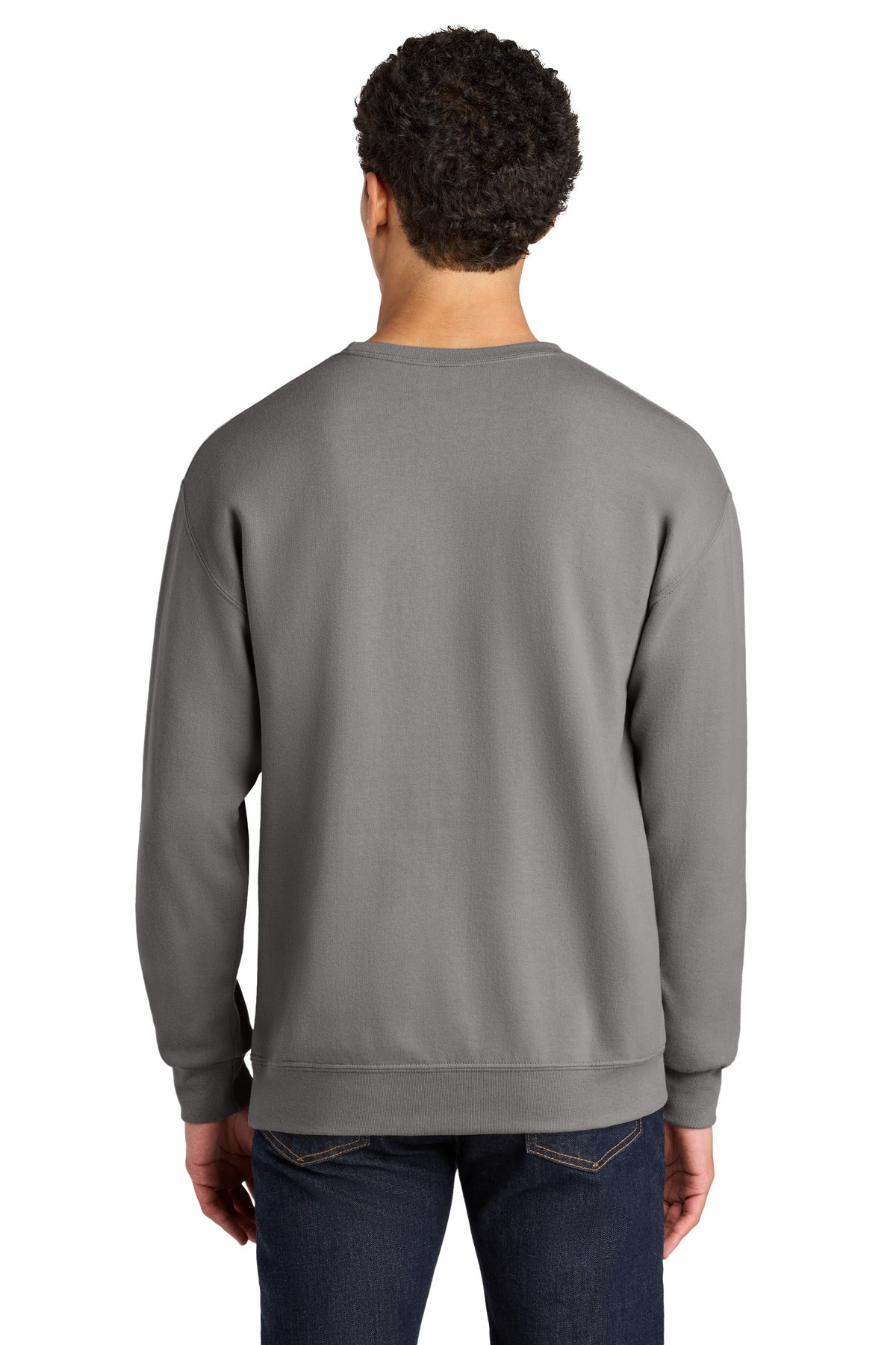 Rock Jerzees Ultimate Unisex CVC Ring Spun Crewneck Sweatshirt IC48M