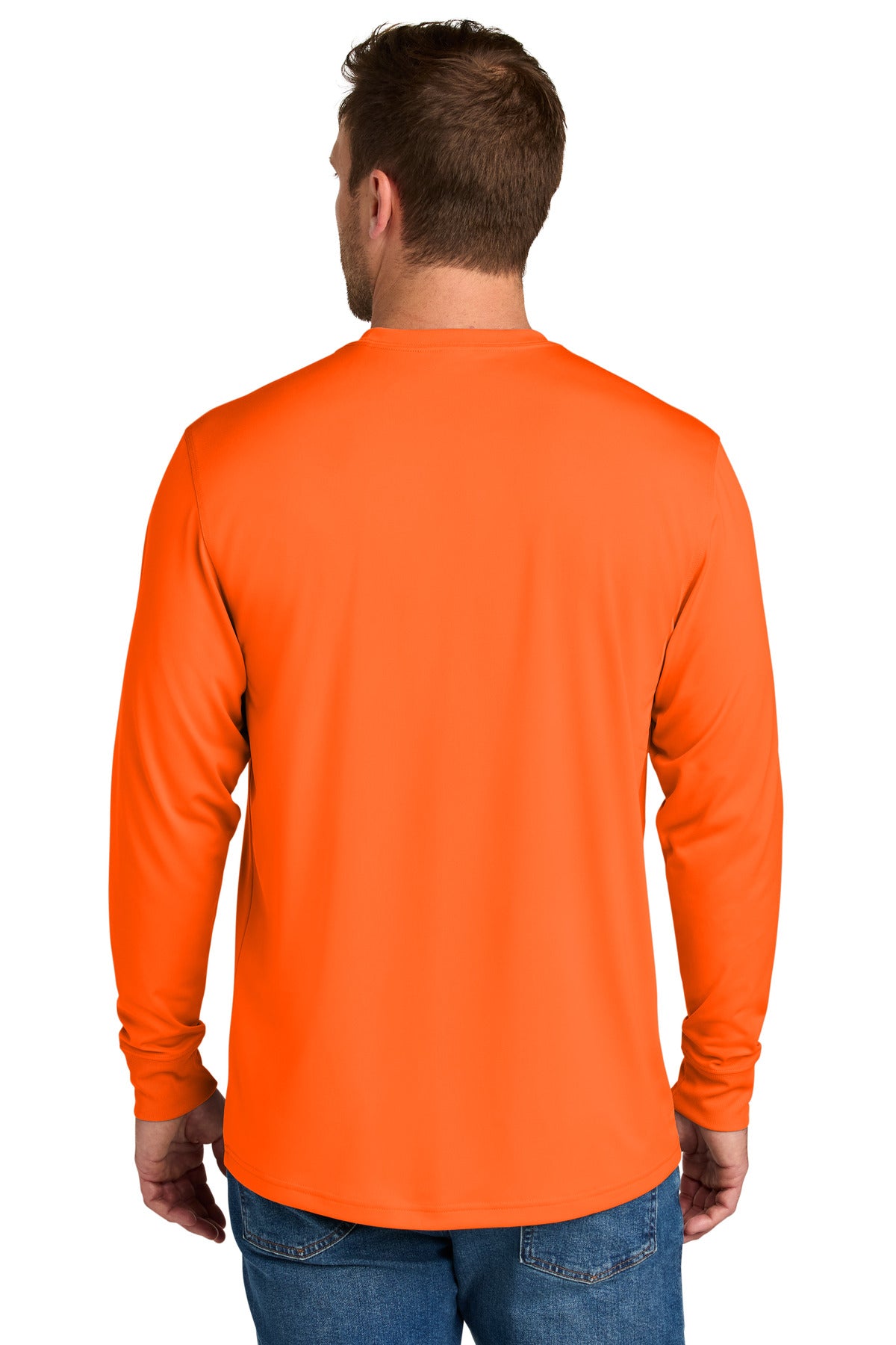 SftyOrg CornerStone Workwear Pro Long Sleeve Pocket Tee CS440LSP