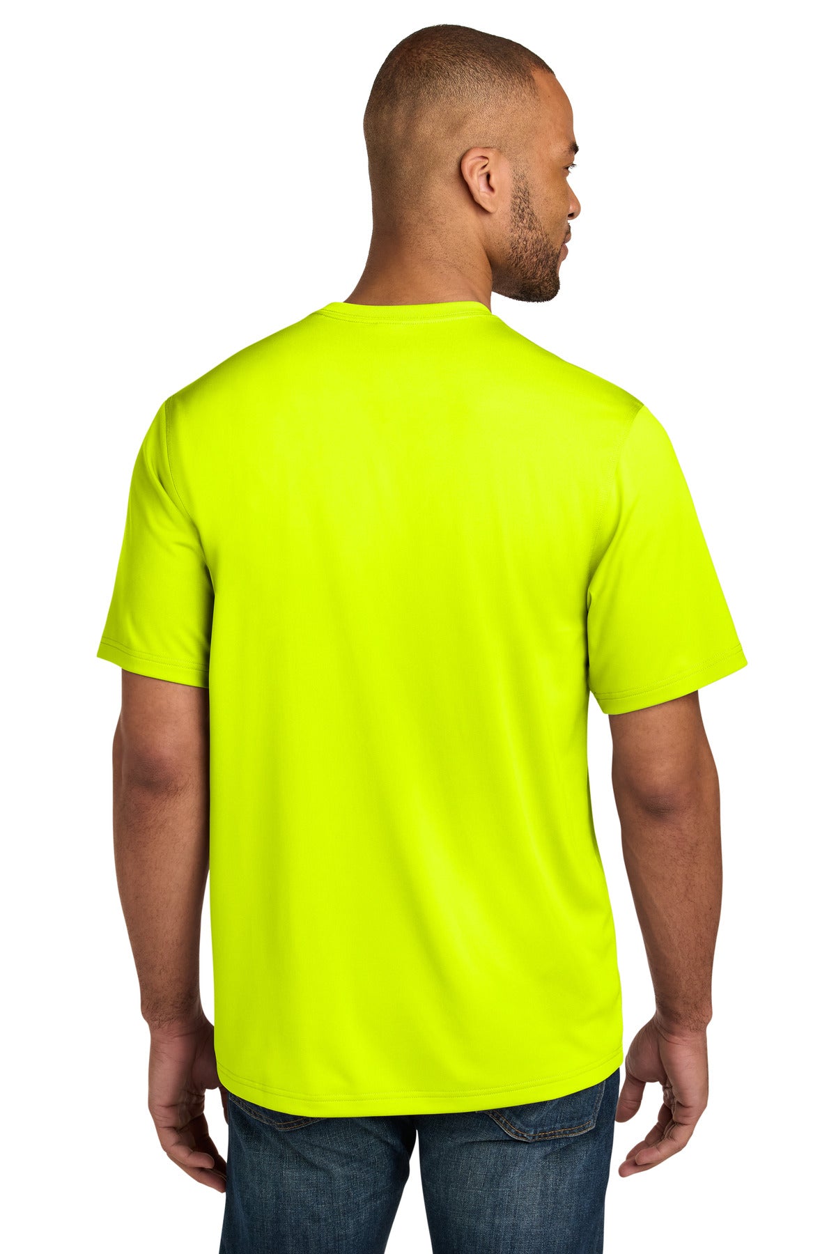 SftyYellow CornerStone Workwear Pro Short Sleeve Pocket Tee CS440P