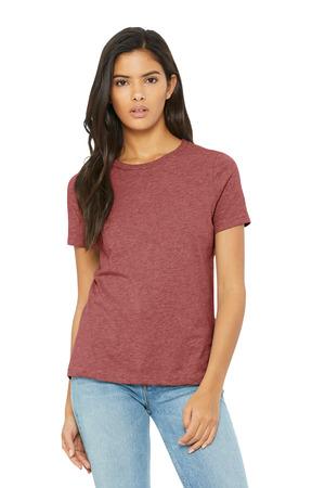 SldWhBlend BELLA+CANVAS Women's Relaxed CVC Tee BC6400CVC