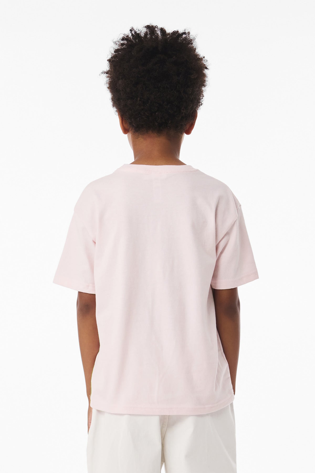 SoftPink BELLA+CANVAS Youth 6-Ounce Heavyweight Tee BC3010Y