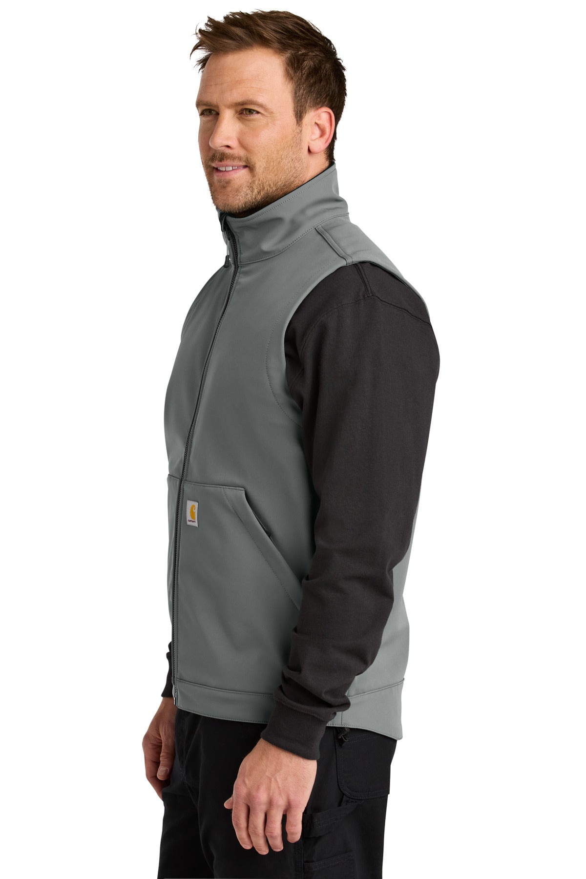 Steel Carhartt Rain Defender Soft Shell Vest CT106439