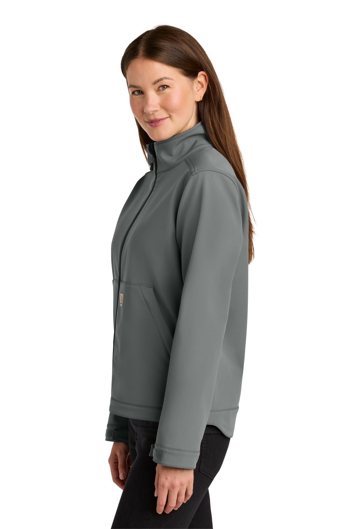 Steel Carhartt Women's Rain Defender Soft Shell Jacket CT107115
