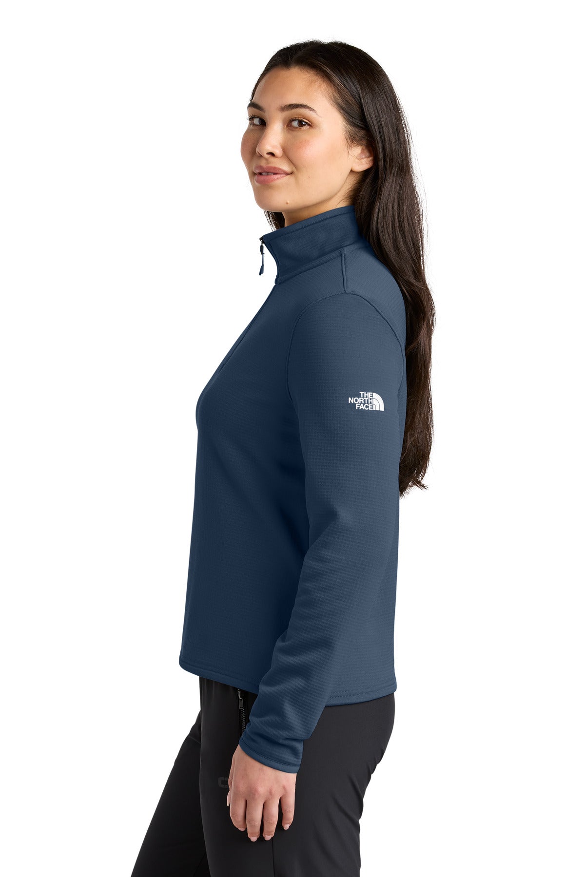 SummitNavy The North Face Women's Aim 1/4-Zip Fleece NF0A8FQK