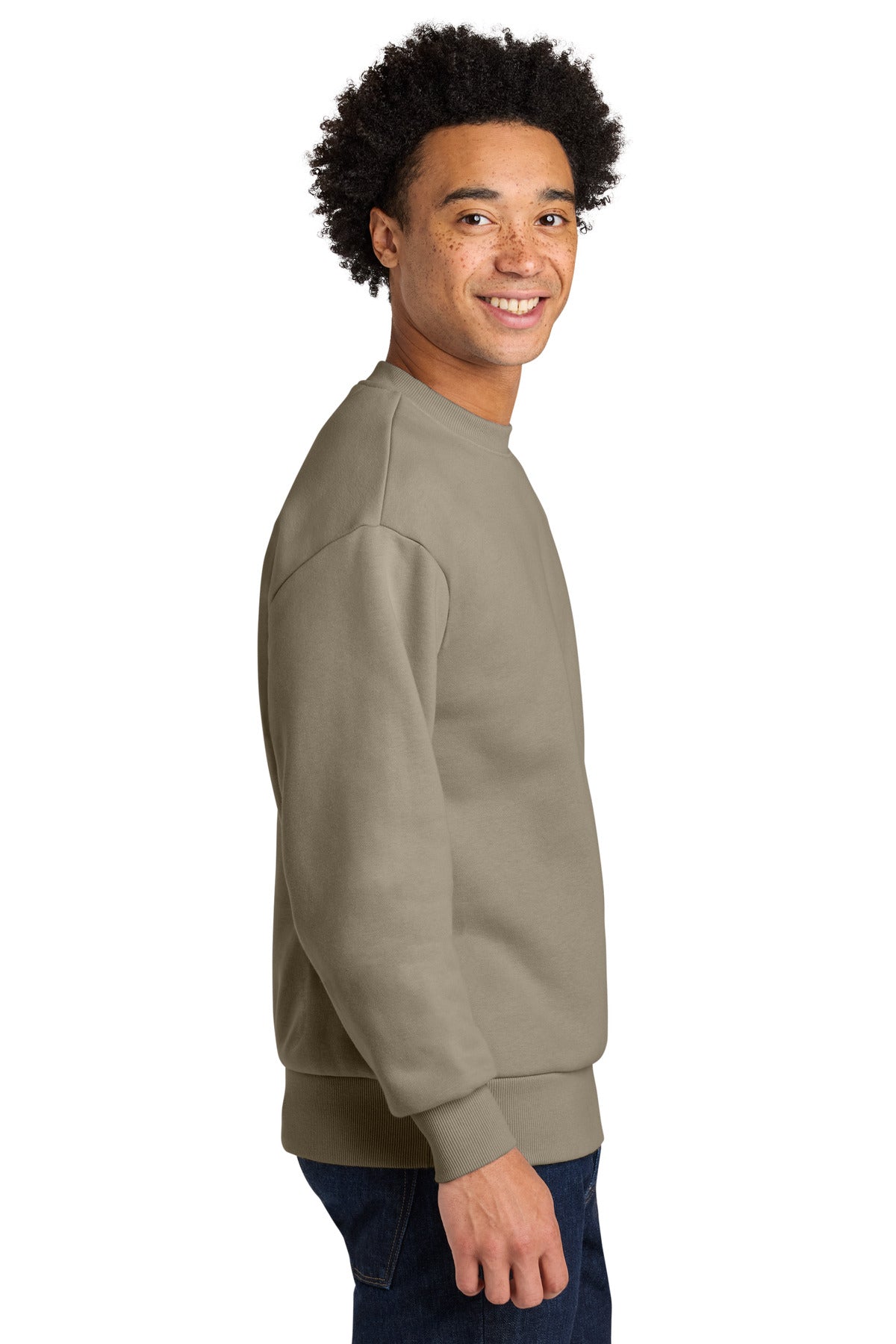 Tan Next Level Apparel Heavyweight Sweatshirt NL9007