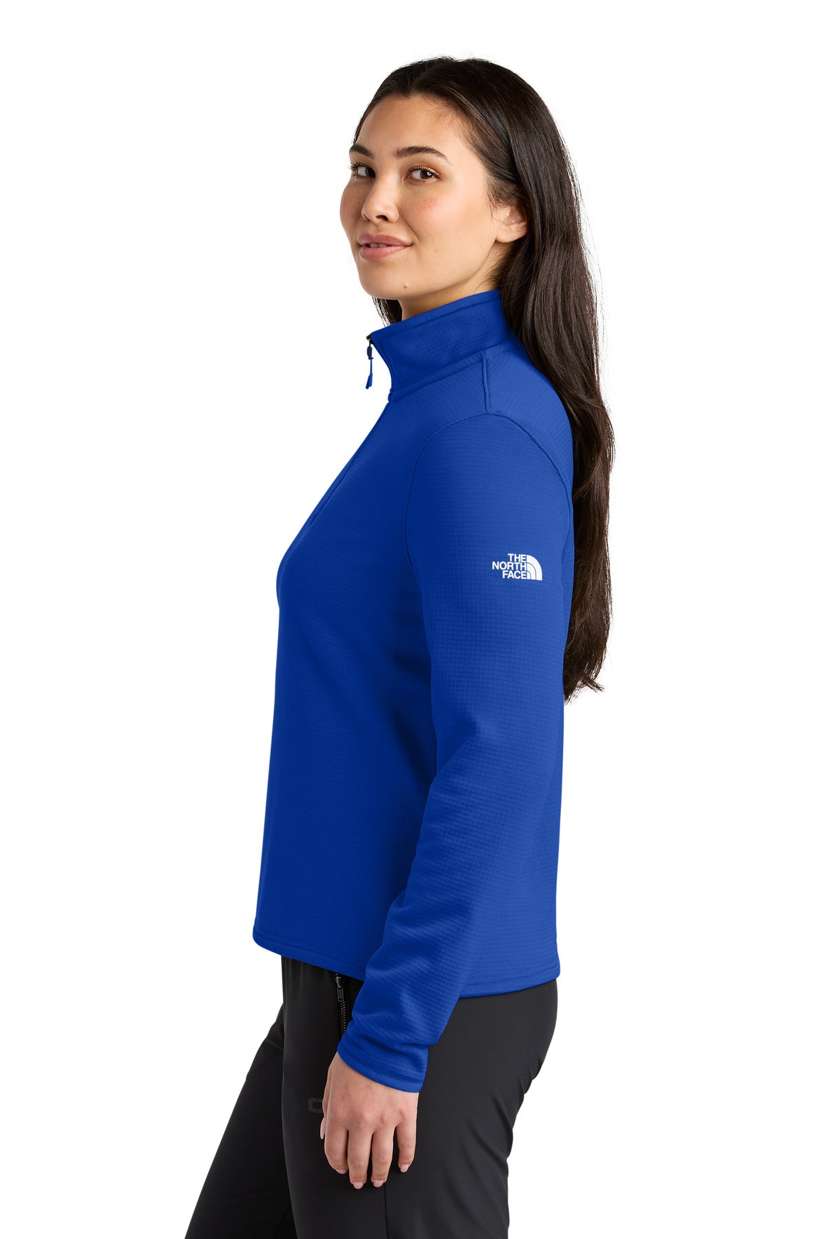 TNFBlue The North Face Women's Aim 1/4-Zip Fleece NF0A8FQK
