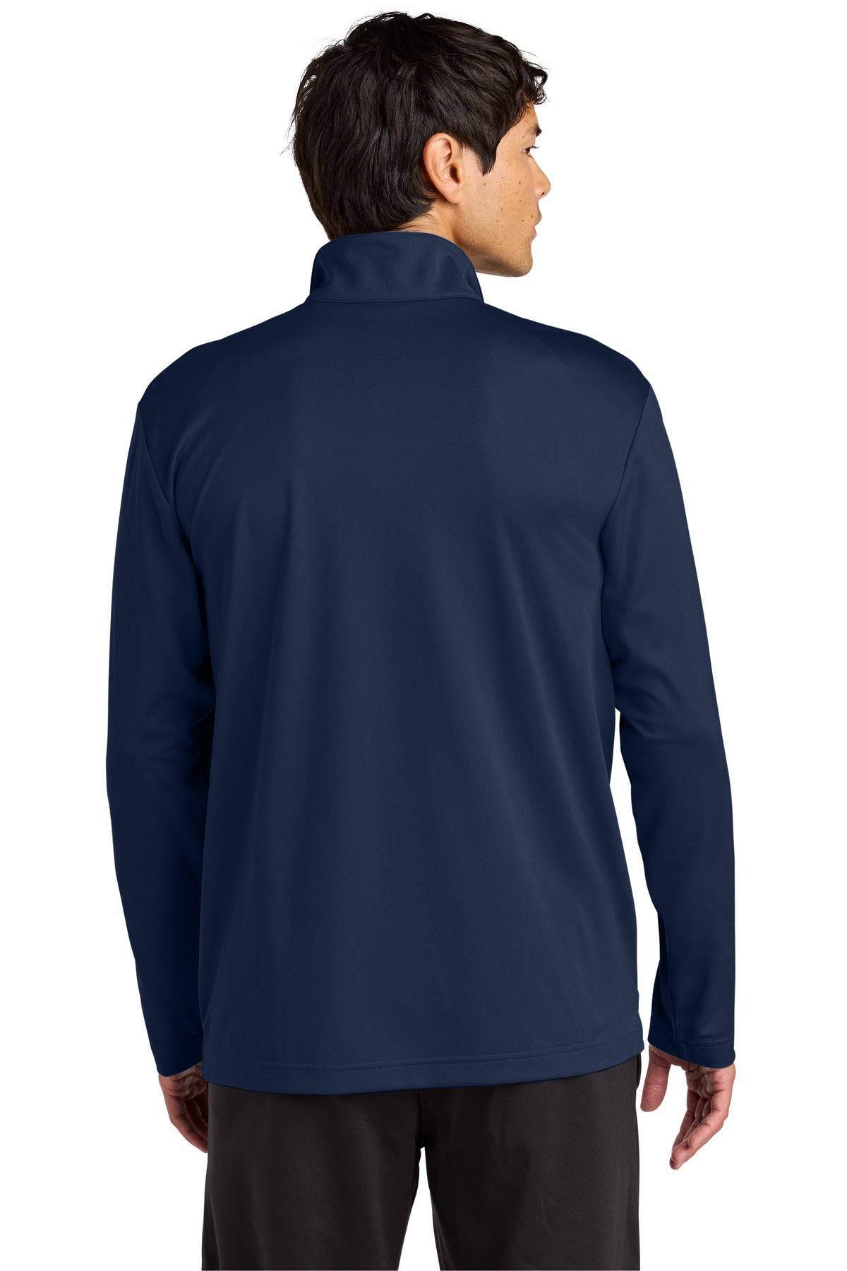 TrueNavy Sport-Tek Micropique Sport-Wick 1/4-Zip ST672