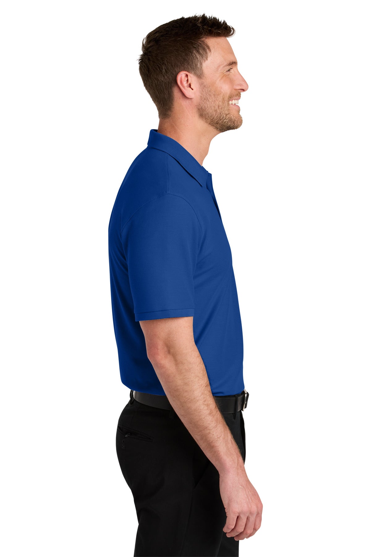 TrueRoyal Port Authority Tall Wearever Signature Pique Polo TLK200