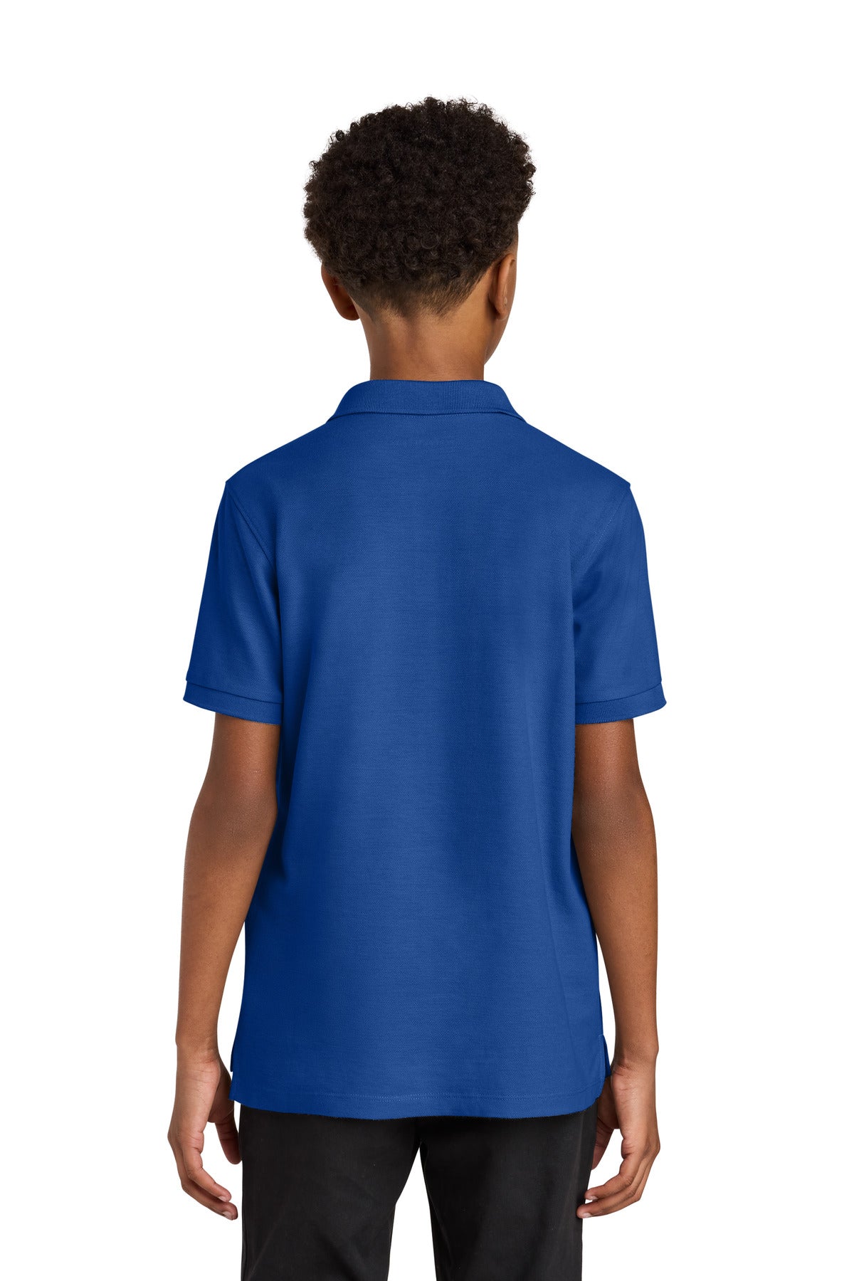 TrueRoyal Port Authority Youth Wearever Signature Pique Polo Y200