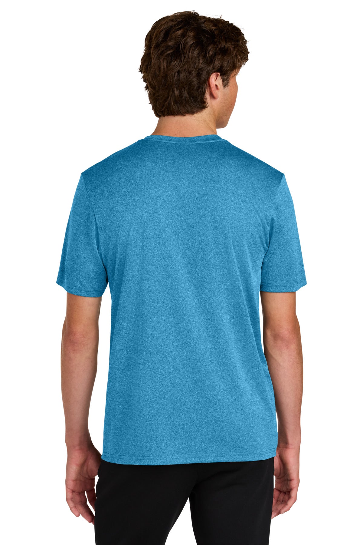 TurquoiseH Port & Co Heather Performance Tee PC390