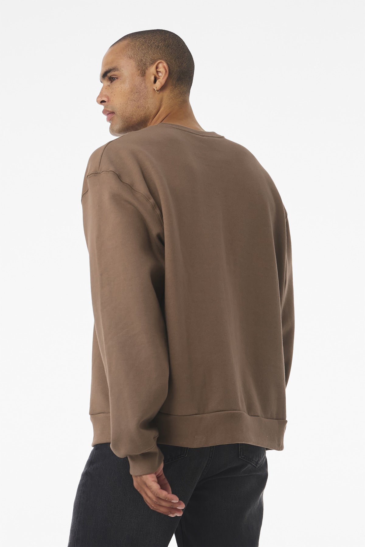 VintageBrn BELLA+CANVAS Unisex 10-Ounce Heavyweight Crewneck Sweatshirt BC4711