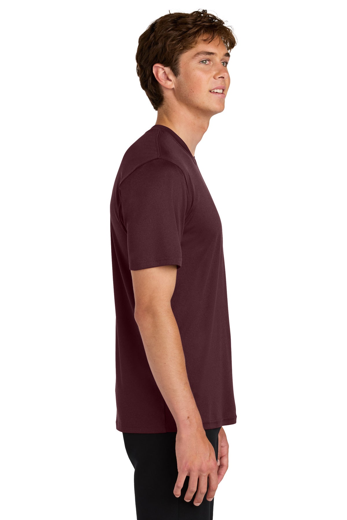 VtgAthMarn Port & Co Heather Performance Tee PC390