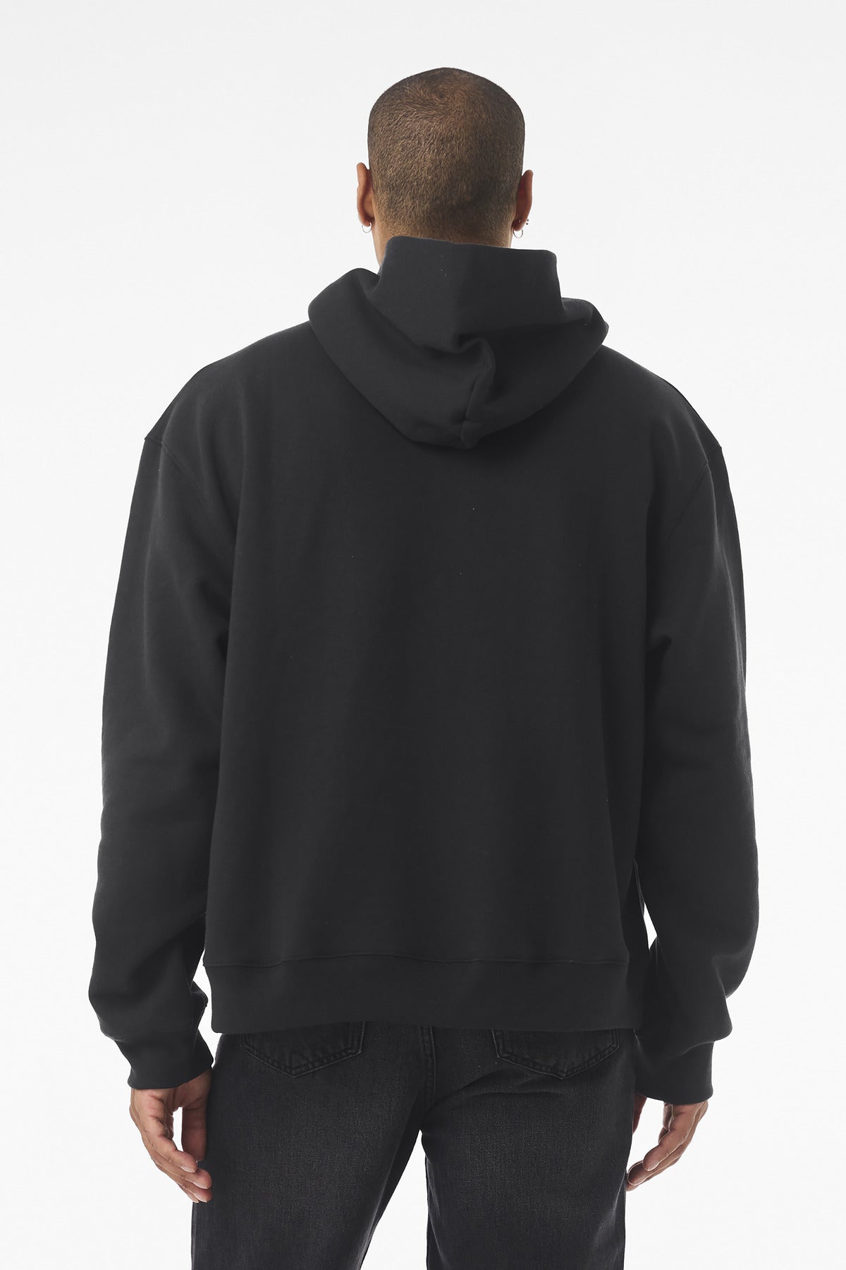VtgBlack BELLA+CANVAS Unisex 10-Ounce Heavyweight Pullover Hoodie BC4719