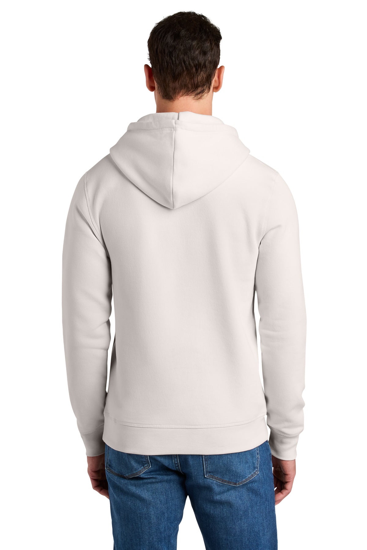 VtgWhite Stanley/Stella Unisex Sounder Hooded Sweatshirt SXU012