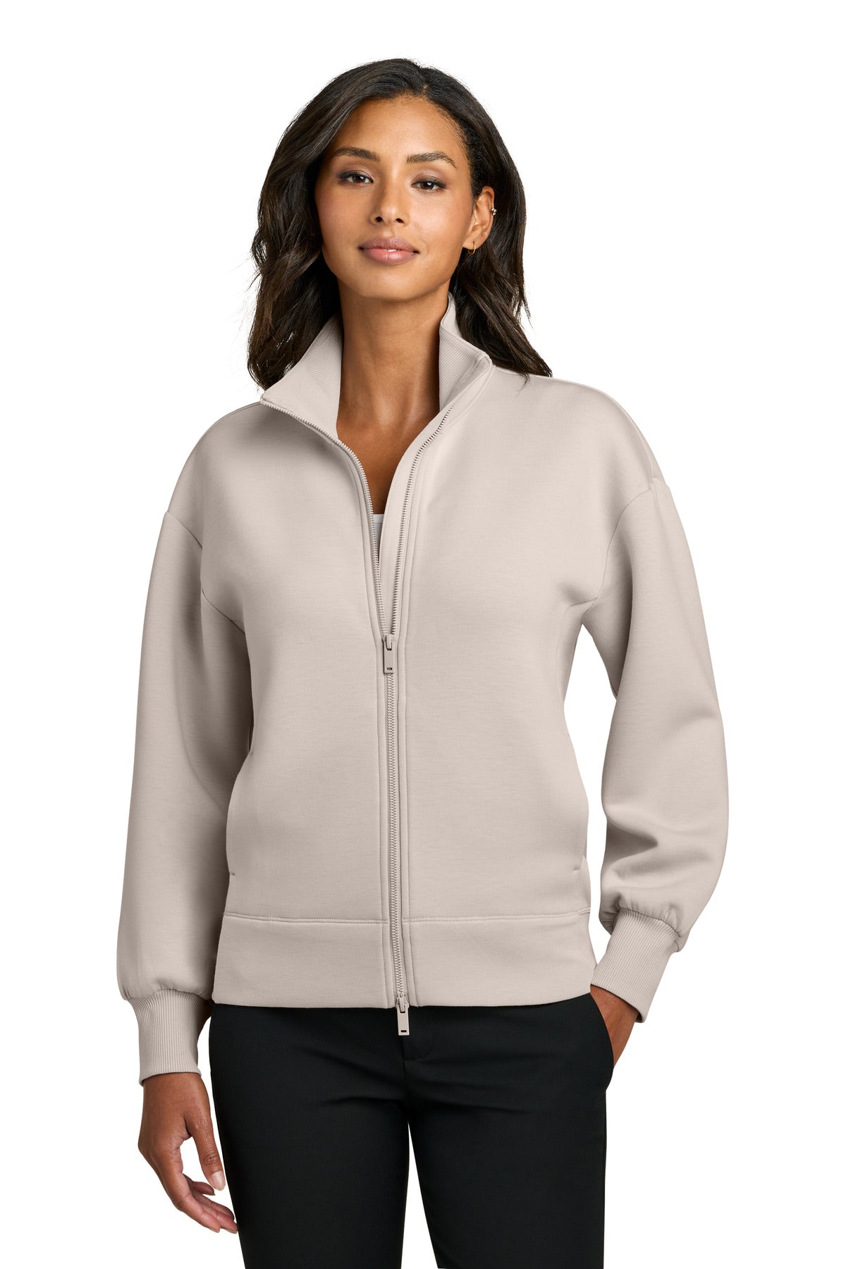 WarmQuartz Mercer+Mettle Women's Soft Spacer Full-Zip MM3103