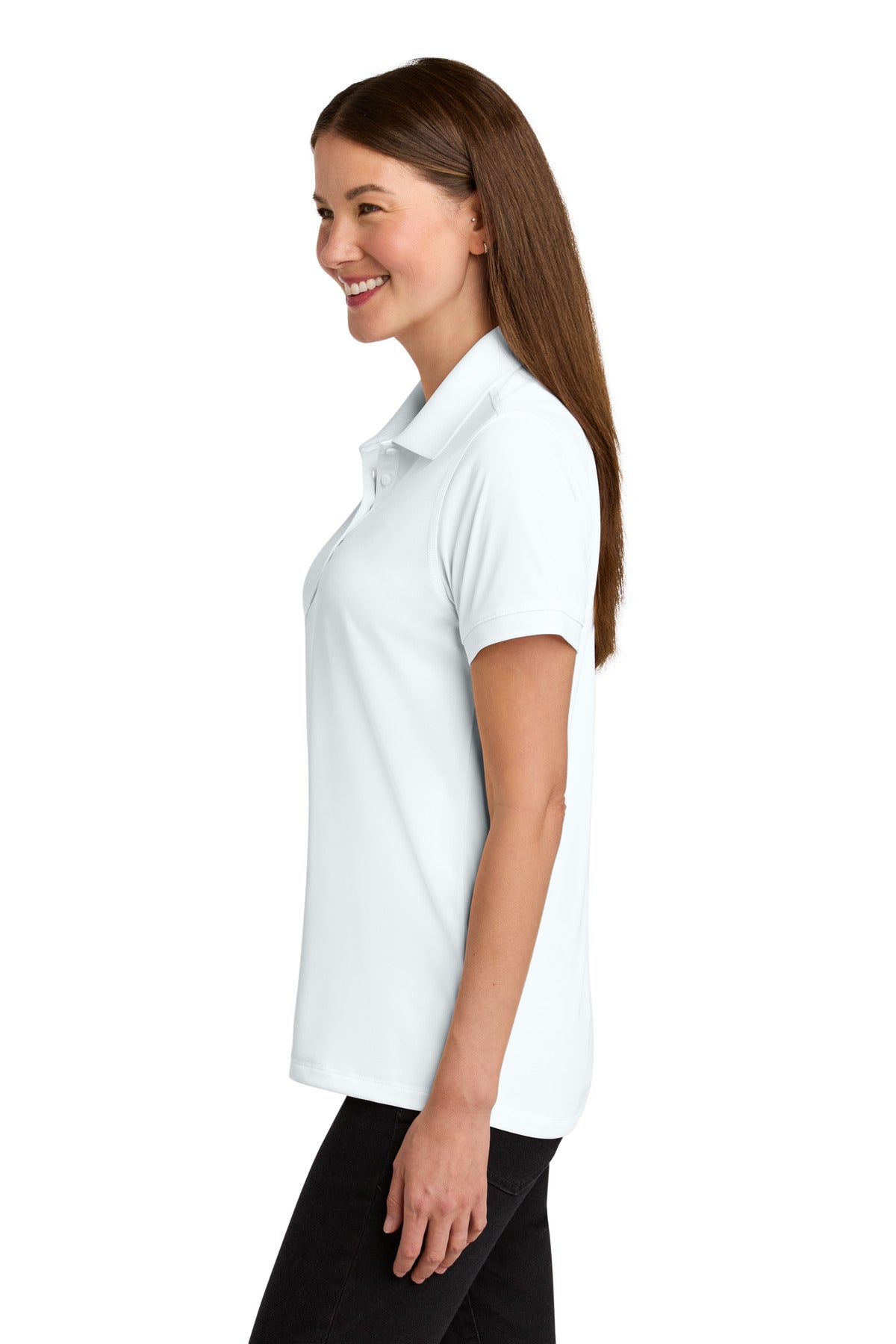 White CornerStone Women's Workwear Pro Polo CS451