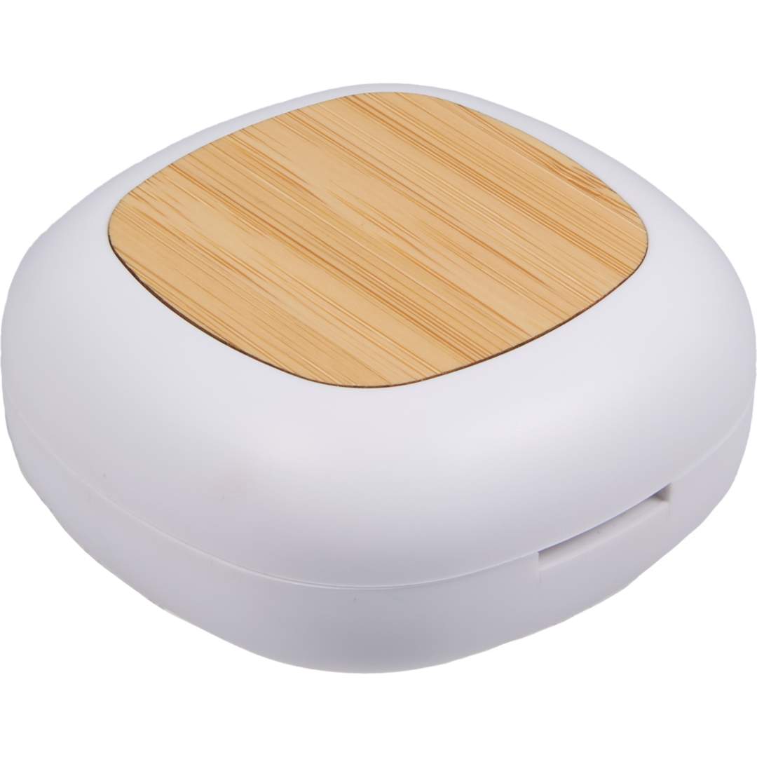 White Mini RABS and Bamboo Personal Diffuser plain