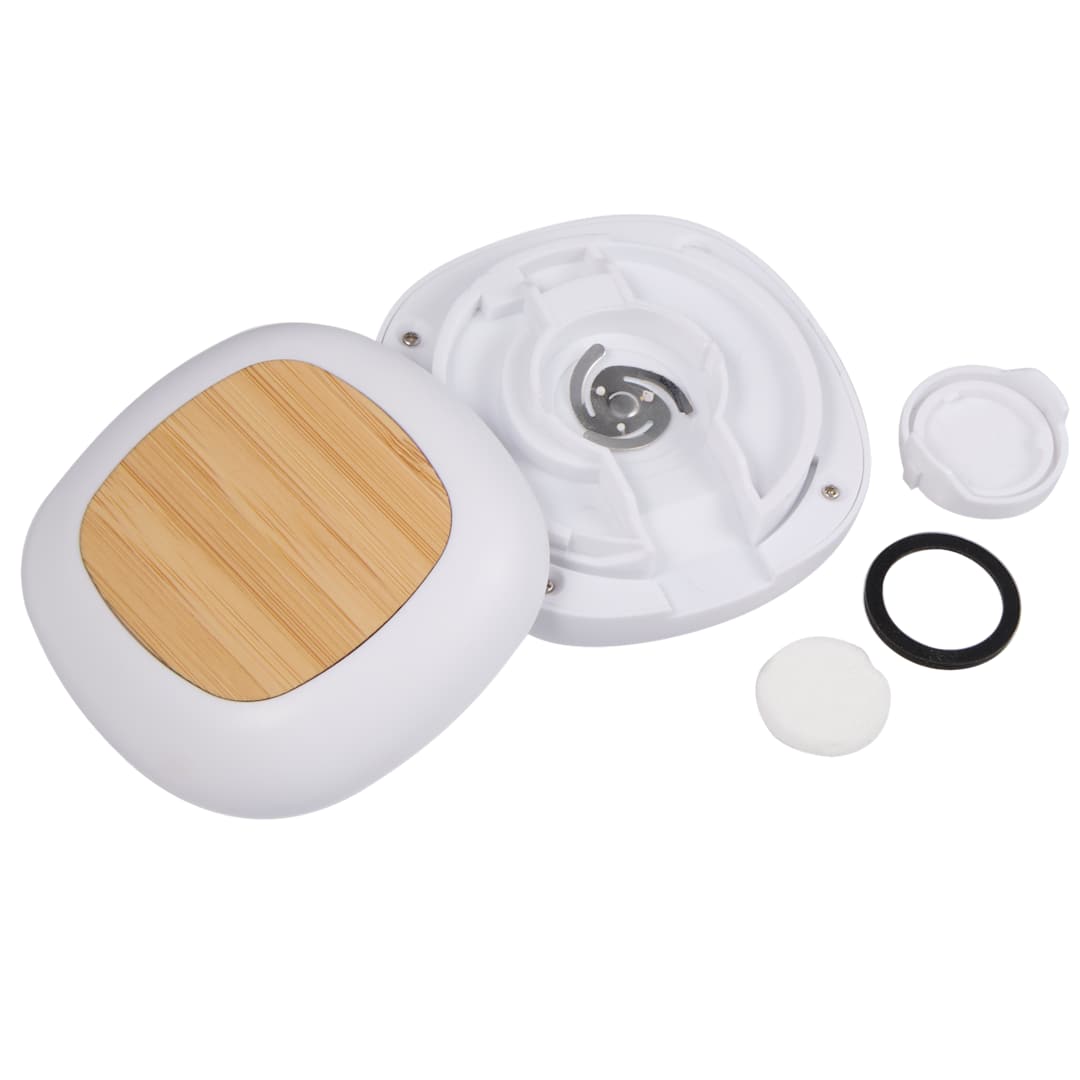 White Mini RABS and Bamboo Personal Diffuser plain