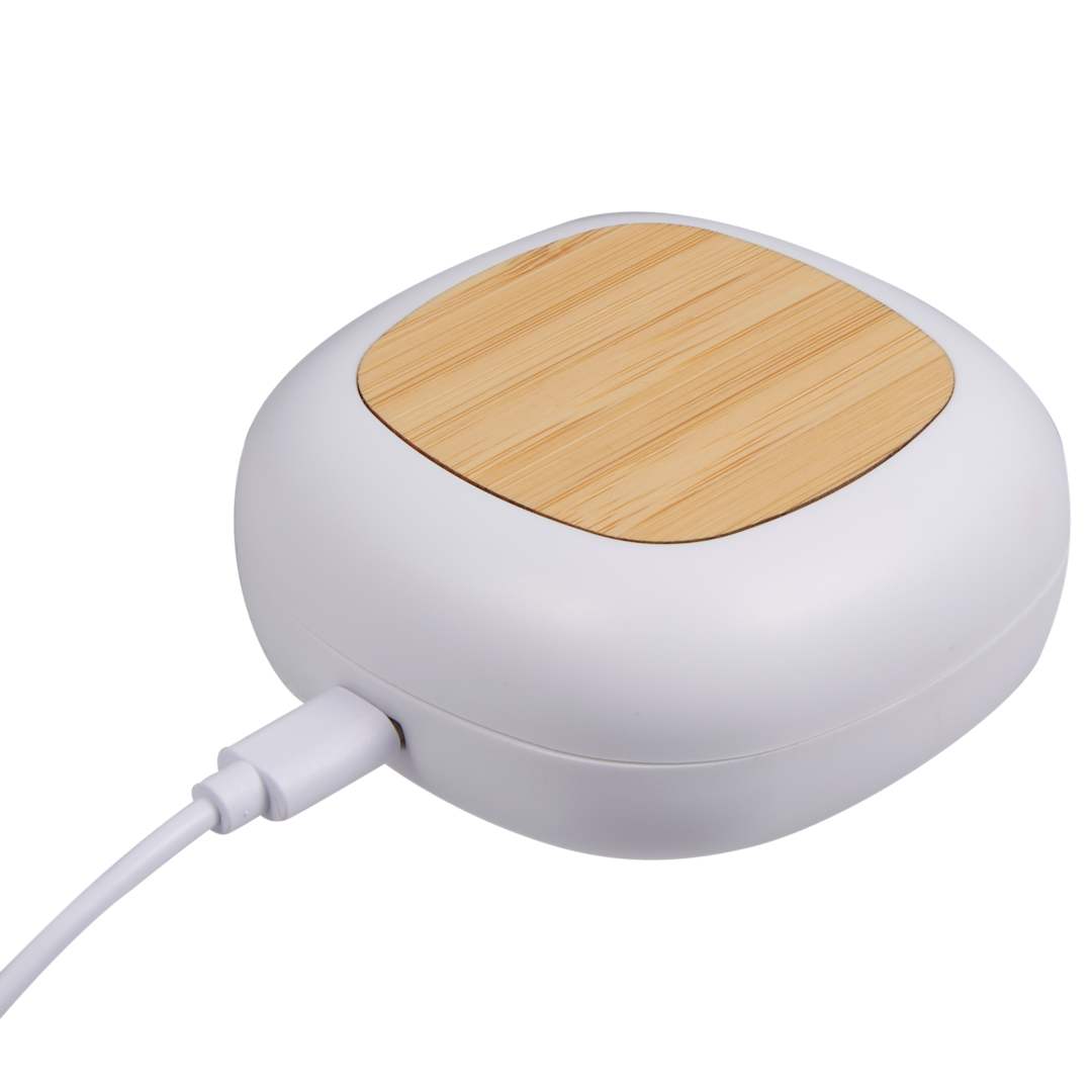 White Mini RABS and Bamboo Personal Diffuser plain