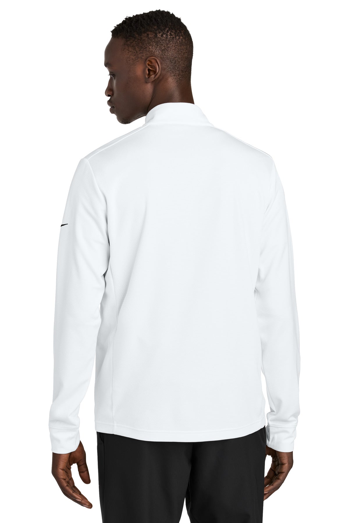 White Nike Essential 1/2-Zip Cover-Up NKHM8036