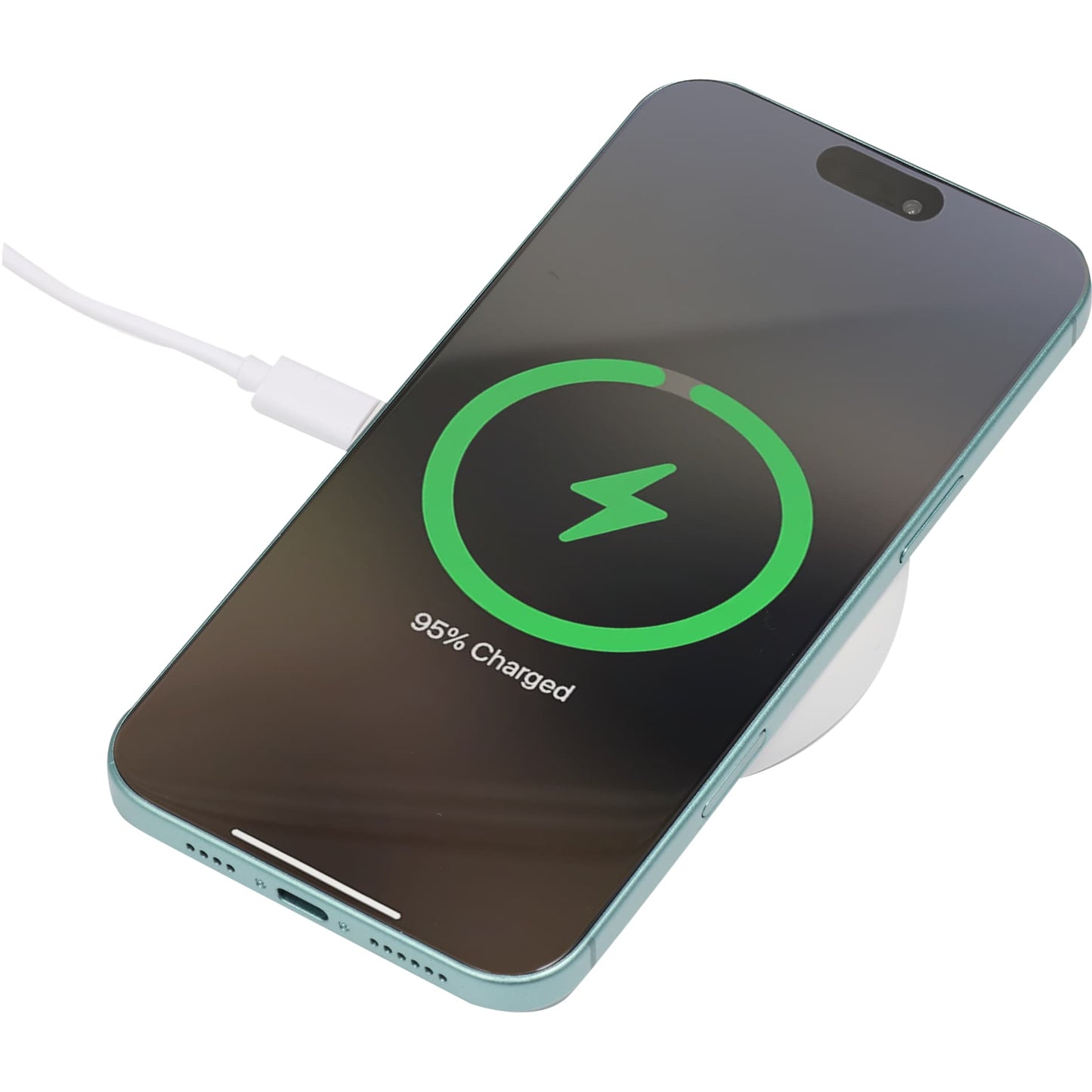 White Pad Pal 15W Wireless Charging Pad and 65W Cable Ki