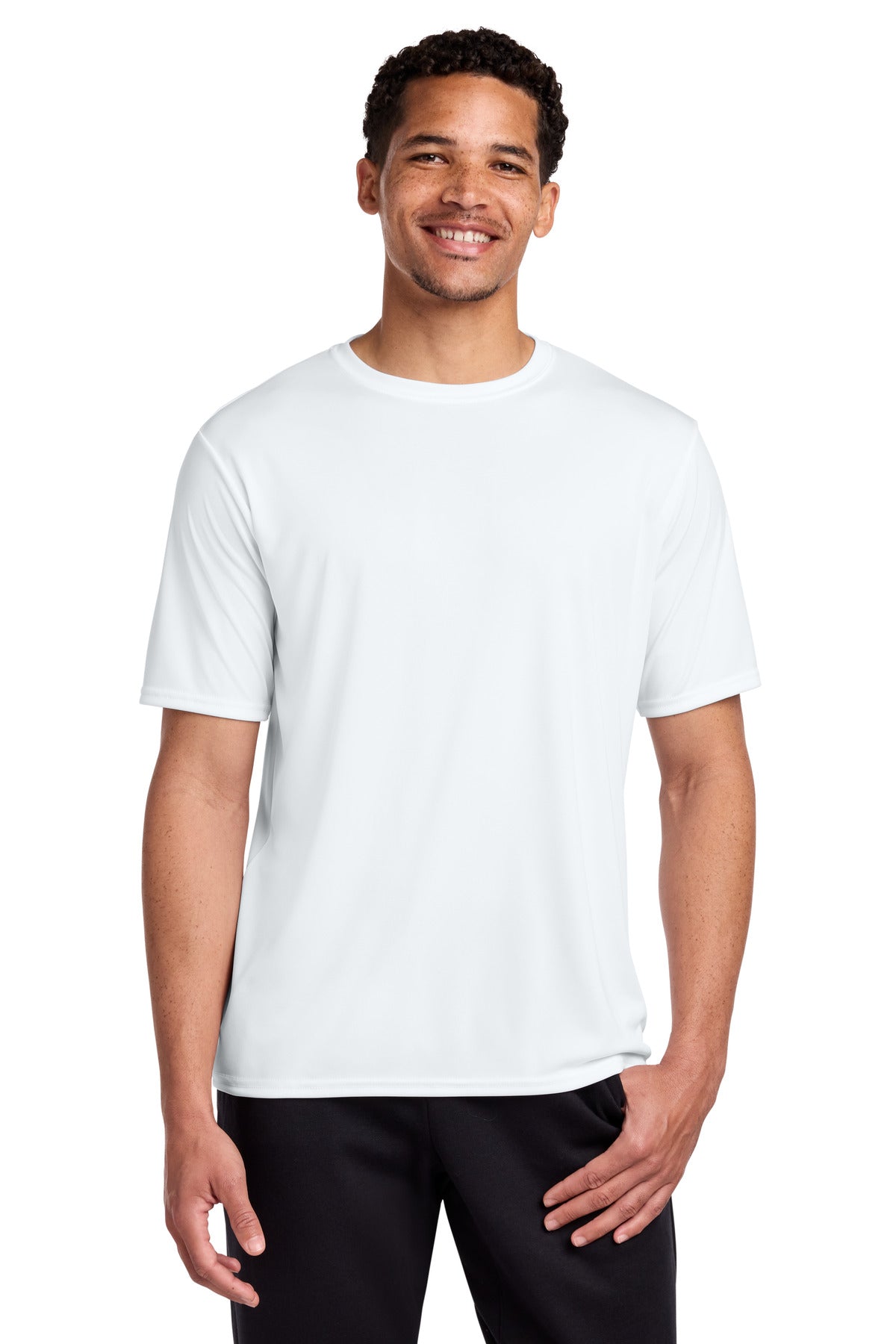 White Port & Co Performance Tee. PC380