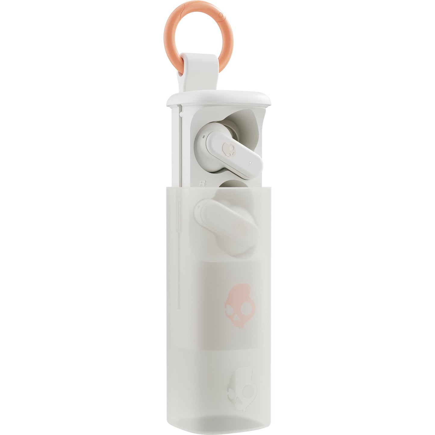 White Skullcandy Dime Evo True Wireless Earbuds plain