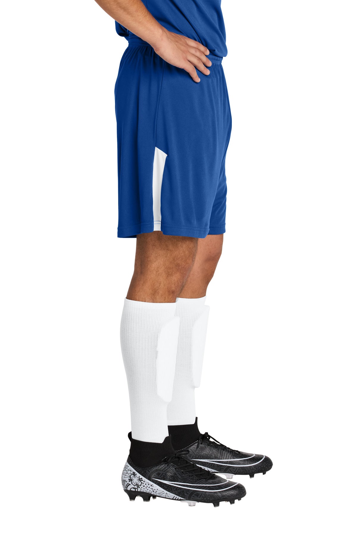 White Sport-Tek All Sport OTC Socks STA05