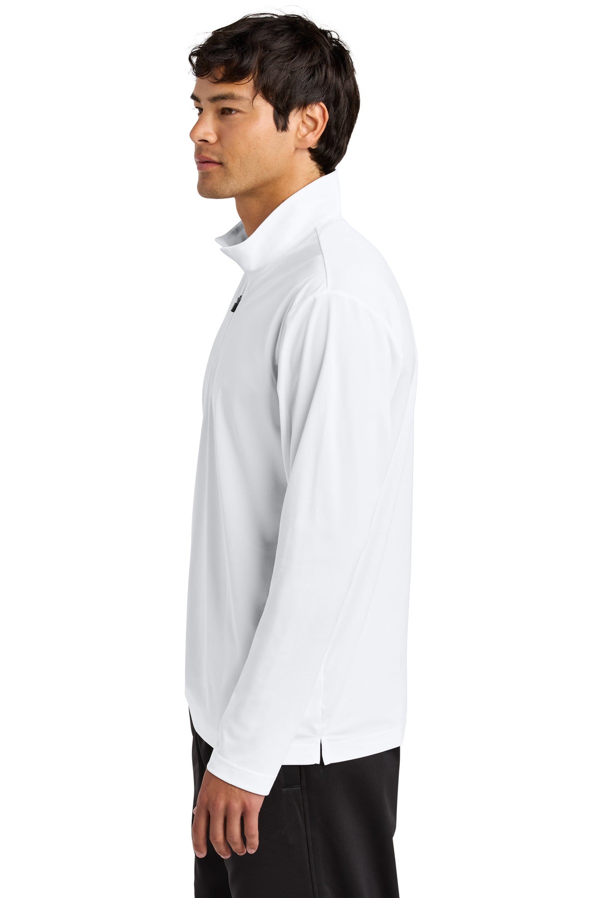 White Sport-Tek Micropique Sport-Wick 1/4-Zip ST672