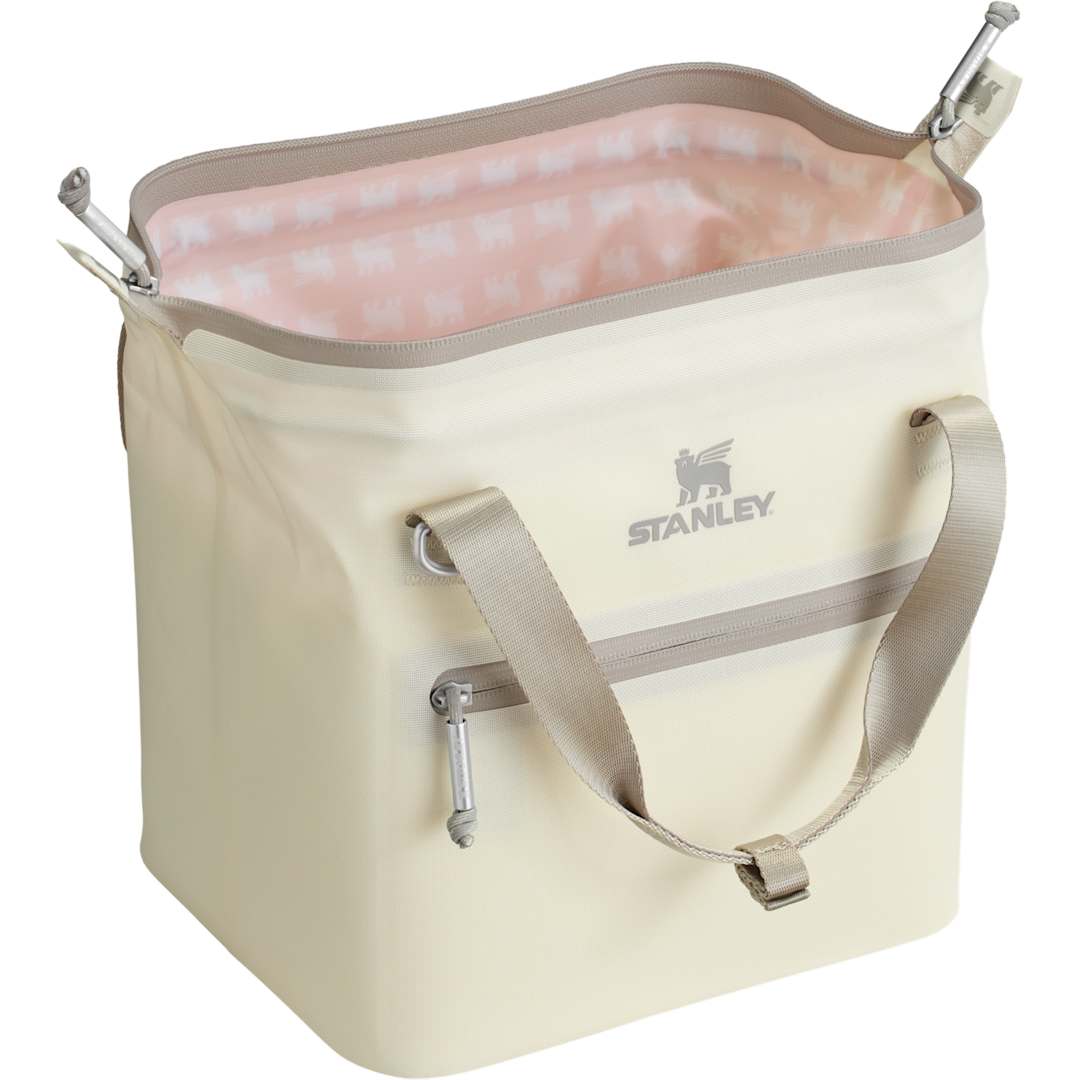 White Stanley Julienne Mini 10 Can Cooler plain