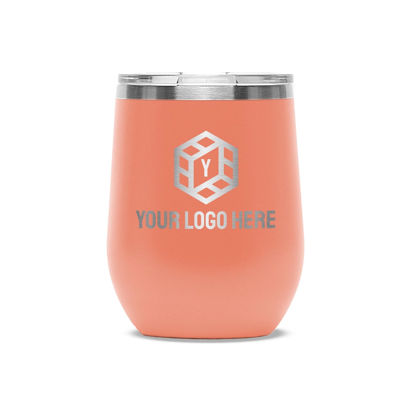 Wholesale Customized 12 oz Stainless Steel Wine Tumbler - Etchified-Etchified-WH_LTM867