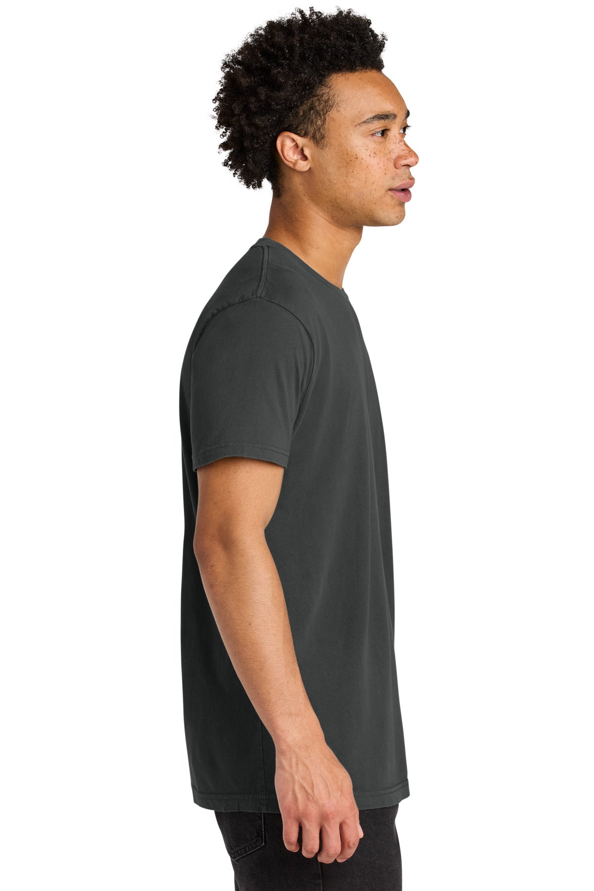 WshdGphBlk Next Level Apparel Soft Wash Cotton Tee NL3600SW