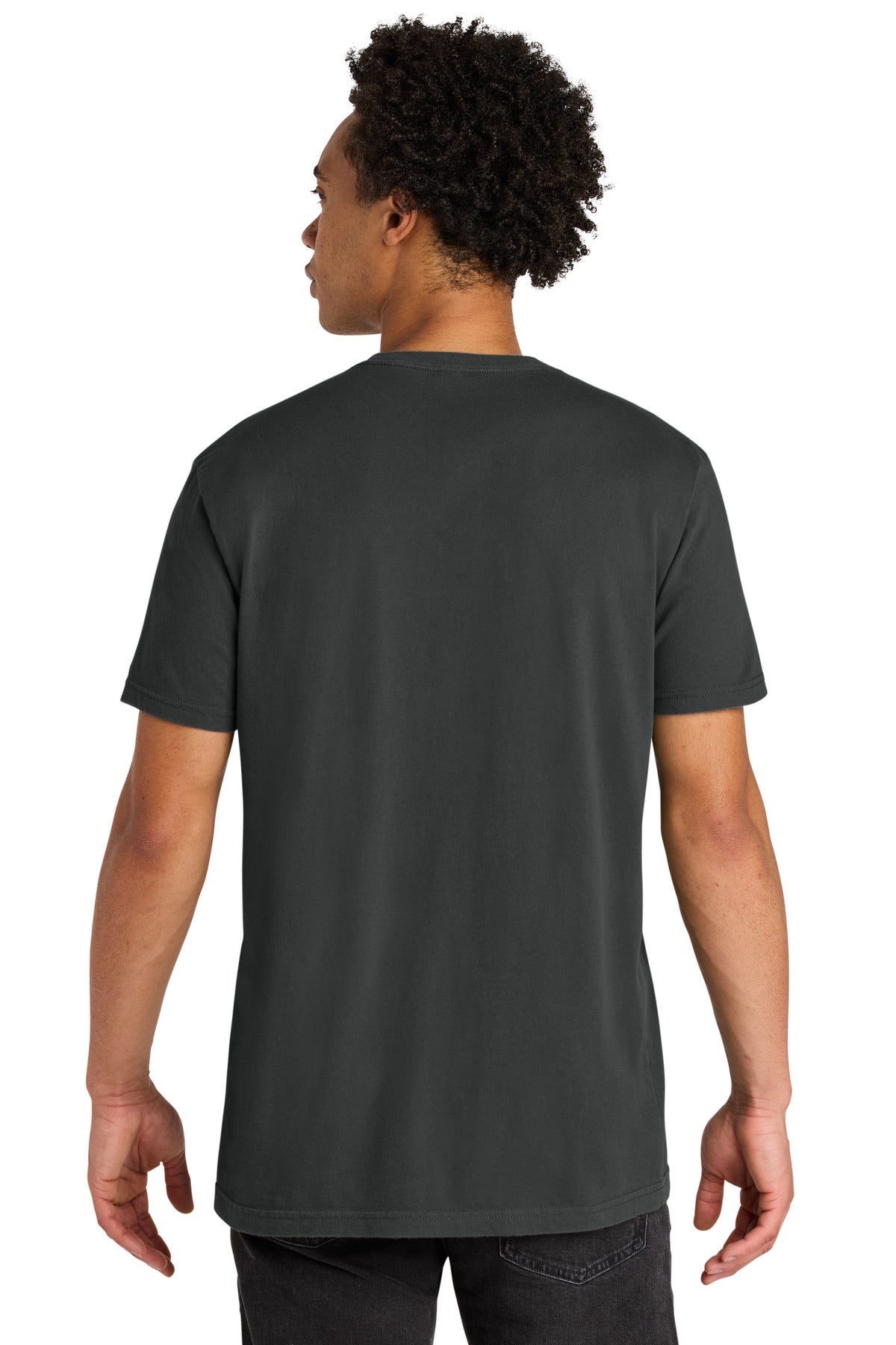 WshdGphBlk Next Level Apparel Soft Wash Cotton Tee NL3600SW