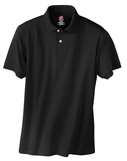 DISCONTINUED - Hanes® EcoSmart® - 5.2-Ounce Jersey Knit Sport Shirt