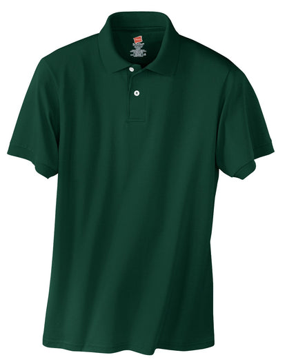 DISCONTINUED - Hanes® EcoSmart® - 5.2-Ounce Jersey Knit Sport Shirt