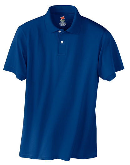 DISCONTINUED - Hanes® EcoSmart® - 5.2-Ounce Jersey Knit Sport Shirt