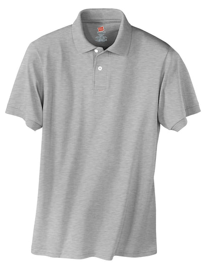 DISCONTINUED - Hanes® EcoSmart® - 5.2-Ounce Jersey Knit Sport Shirt