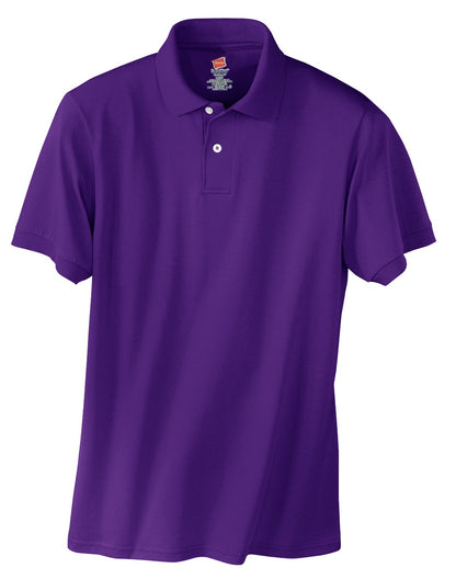 DISCONTINUED - Hanes® EcoSmart® - 5.2-Ounce Jersey Knit Sport Shirt