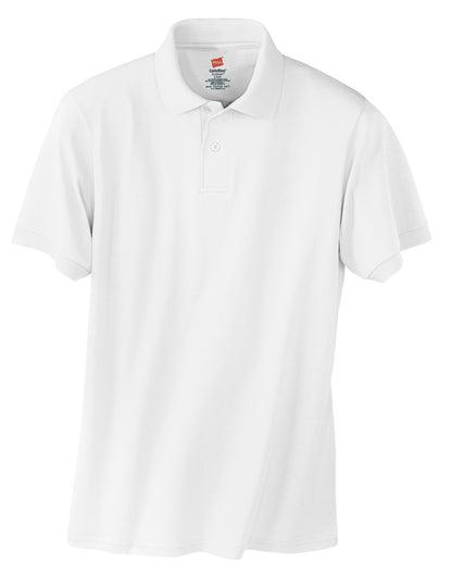 DISCONTINUED - Hanes® EcoSmart® - 5.2-Ounce Jersey Knit Sport Shirt
