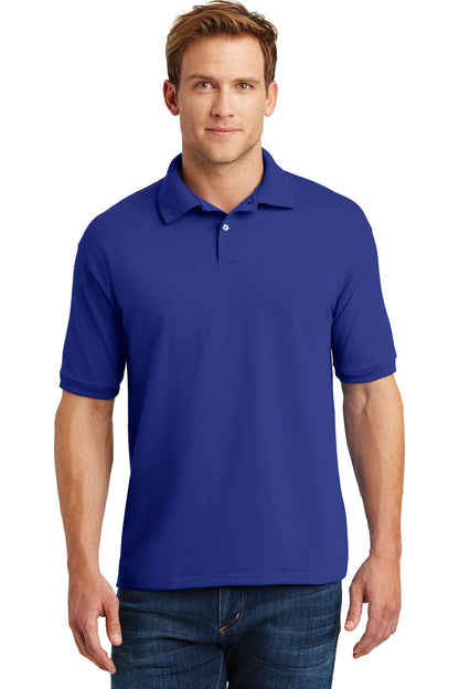 DISCONTINUED - Hanes® EcoSmart® - 5.2-Ounce Jersey Knit Sport Shirt
