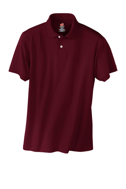 DISCONTINUED - Hanes® EcoSmart® - 5.2-Ounce Jersey Knit Sport Shirt