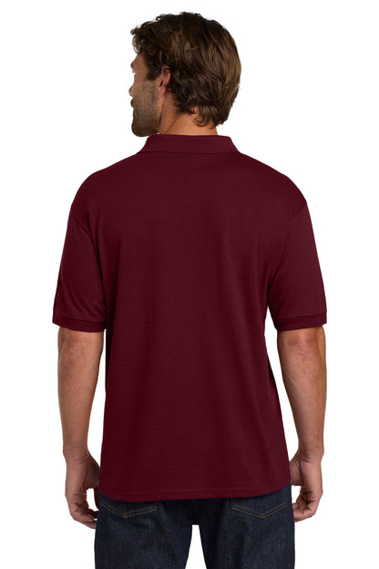DISCONTINUED - Hanes® EcoSmart® - 5.2-Ounce Jersey Knit Sport Shirt