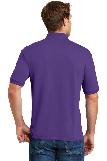 DISCONTINUED - Hanes® EcoSmart® - 5.2-Ounce Jersey Knit Sport Shirt
