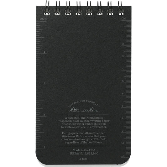 3” x 5” Rite in the Rain Top Spiral Notebook