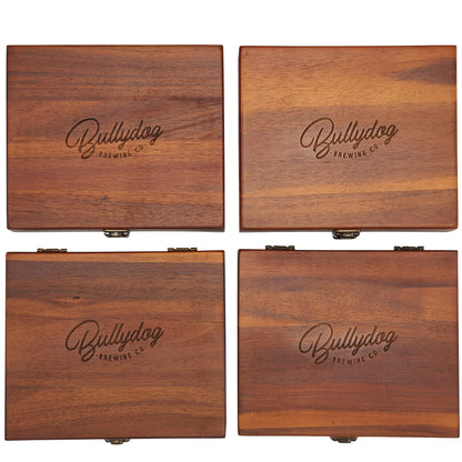 [Swag Store Ready] Graze Wood and Metal Wine Set