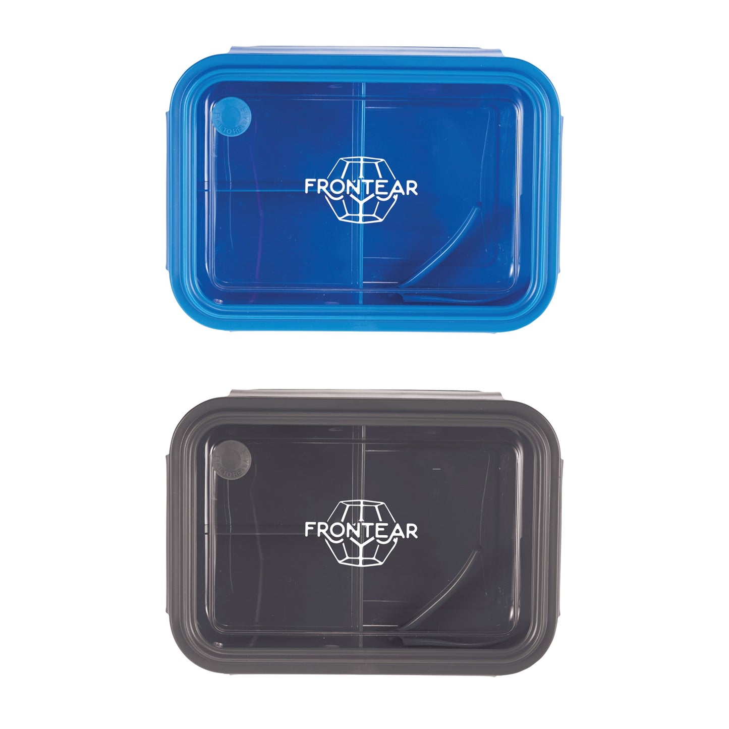 Three Compartment Food Storage Bento Box