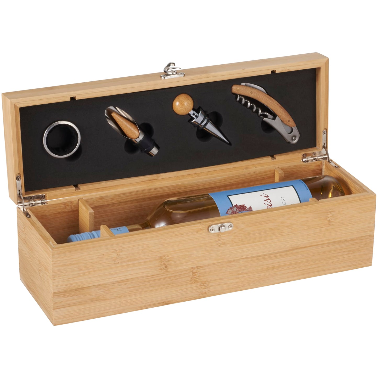 Bamboo Wine Case Set