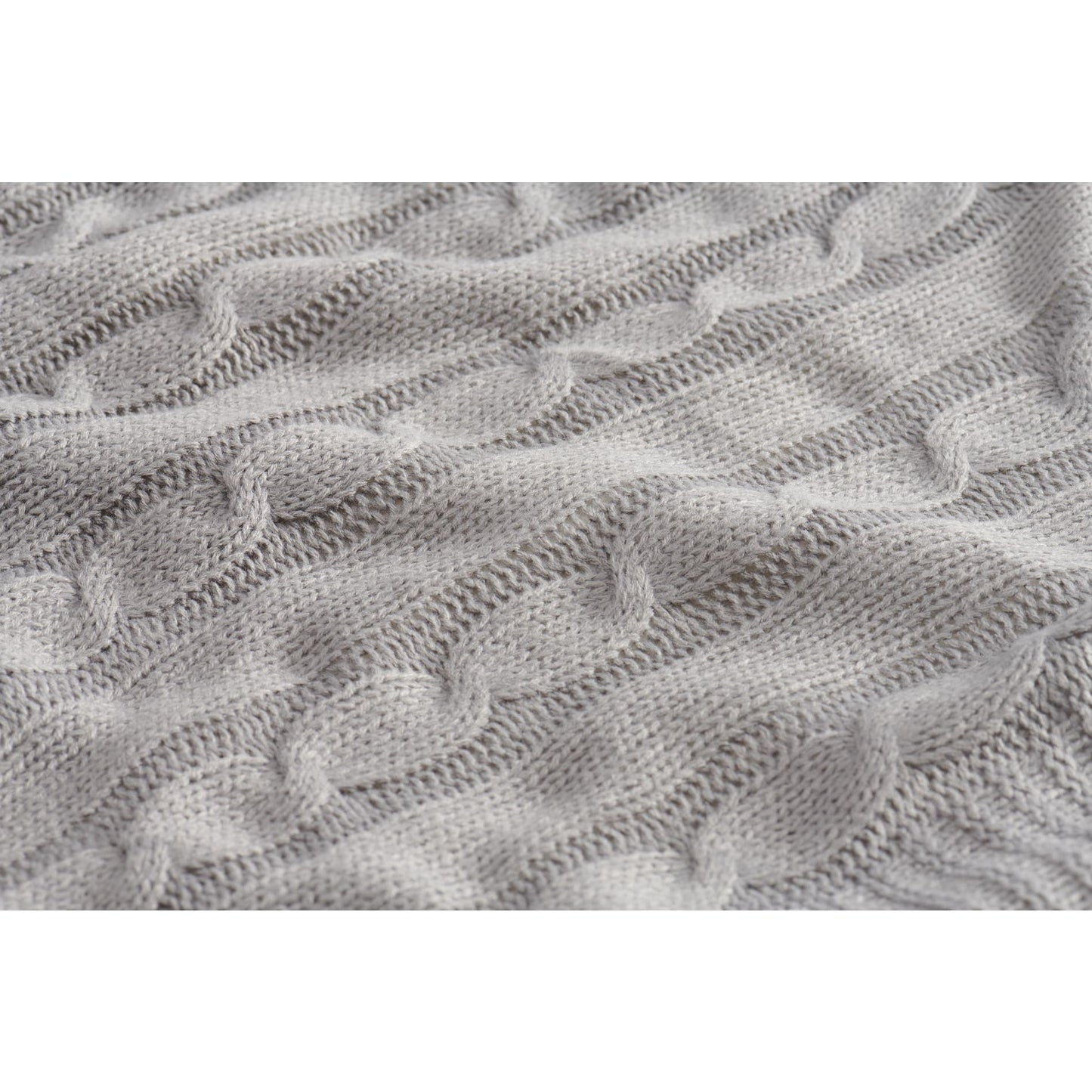 Field & Co.® Cable Knit Sherpa Blanket